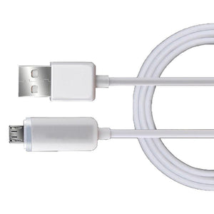 Elink EK-4073 Câble de Recharge DEL USB à Micro USB Changeant de Couleur Lorsque Rechargé - Simple Boutique