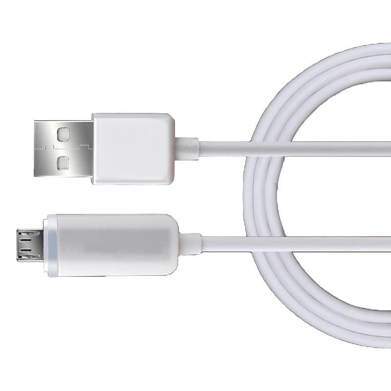 Elink EK-4073 Câble de Recharge DEL USB à Micro USB Changeant de Couleur Lorsque Rechargé - Simple Boutique