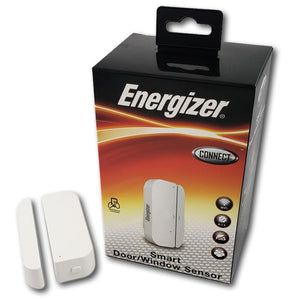 Energizer Connect EDW4-1001-WHT Wi-Fi Capteur Intelligent de Porte/Fenêtre Blanc - Simple Boutique