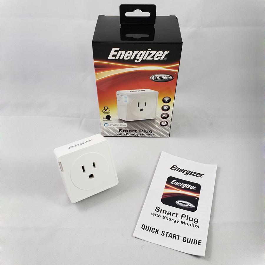 Energizer Connect EIE3-1001-WHT Prise Intelligente Compatible avec Amazon Alexa - Simple Boutique