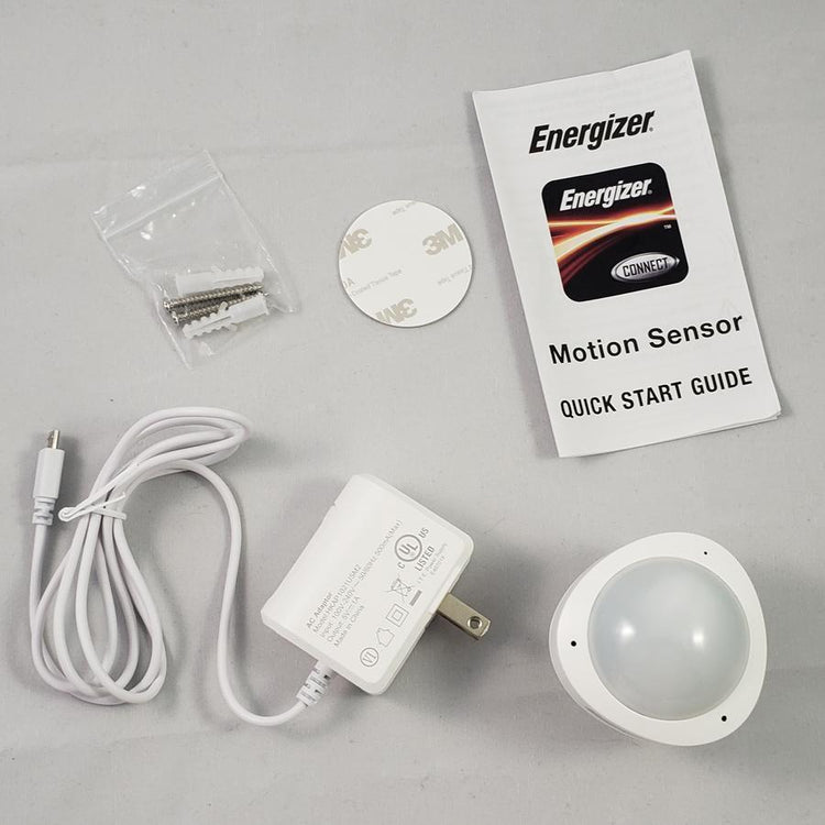 Energizer Connect EMX4-1001-WHT Wi-Fi Capteur de Mouvement Intelligent Blanc - Simple Boutique