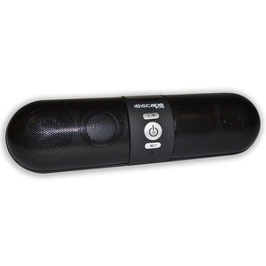 Escape - Ensemble de Un Haut-Parleur Bluetooth Stéréo et Un Casque d'écoute Bluetooth, Noir - Simple Boutique