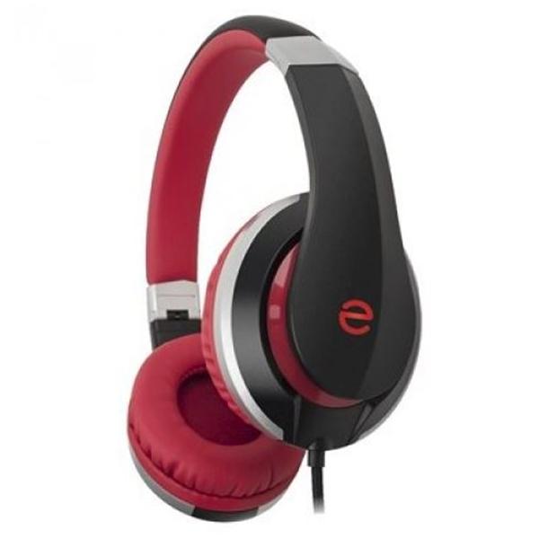 Escape HP-3868 Casque D'écoute Filaire Noir et rouge - Simple Boutique