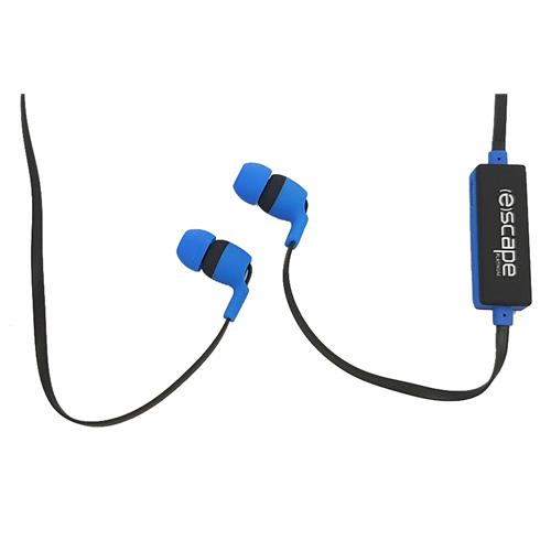 Escape Platinum BT-033PT Écouteurs Boutons Bluetooth Sportif Avec Microphone Bleu - Simple Boutique