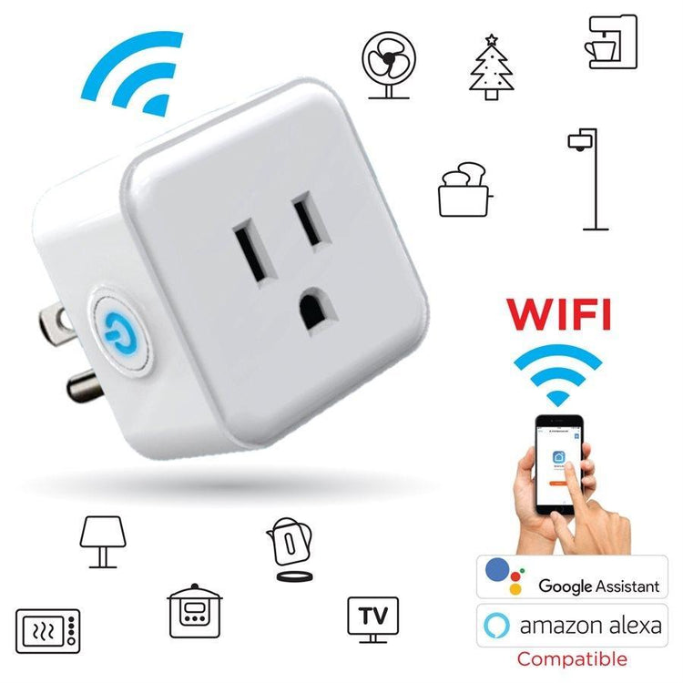 Escape SMP152 - Prise Intelligente, Smart, Wi-fi, Blanc - Simple Boutique