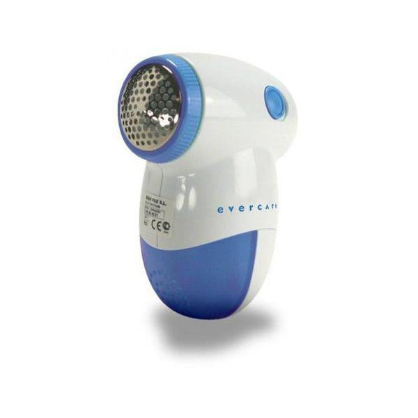 Evercare - Rasoir Anti-Peluche à Batterie, Bleu - Simple Boutique