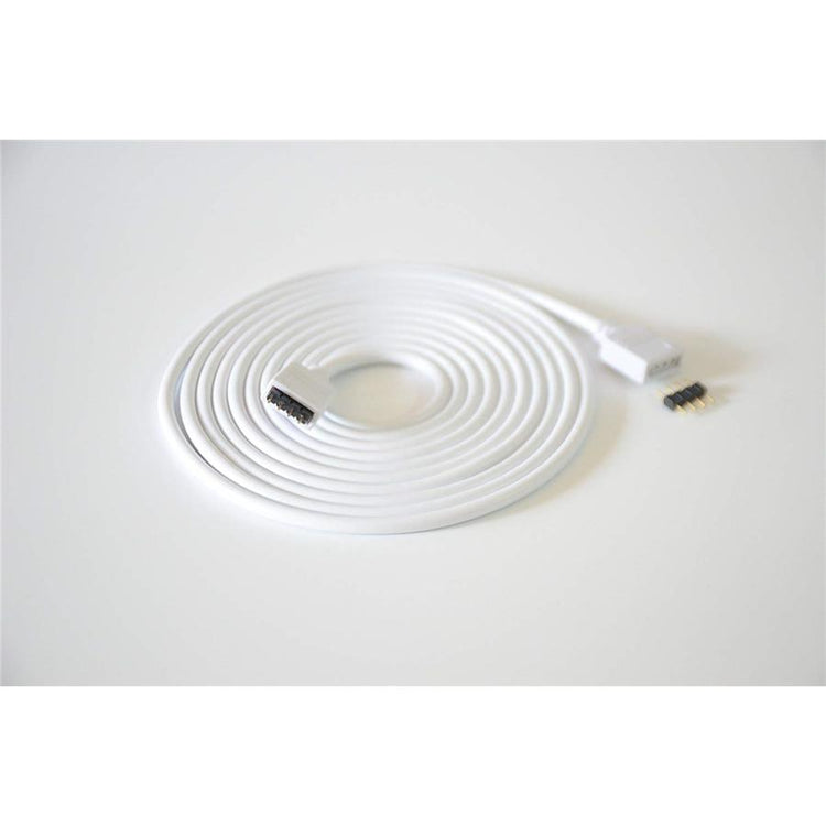 Extension RGB pour Rubans DEL 4 Broches 1M Blanc - Simple Boutique