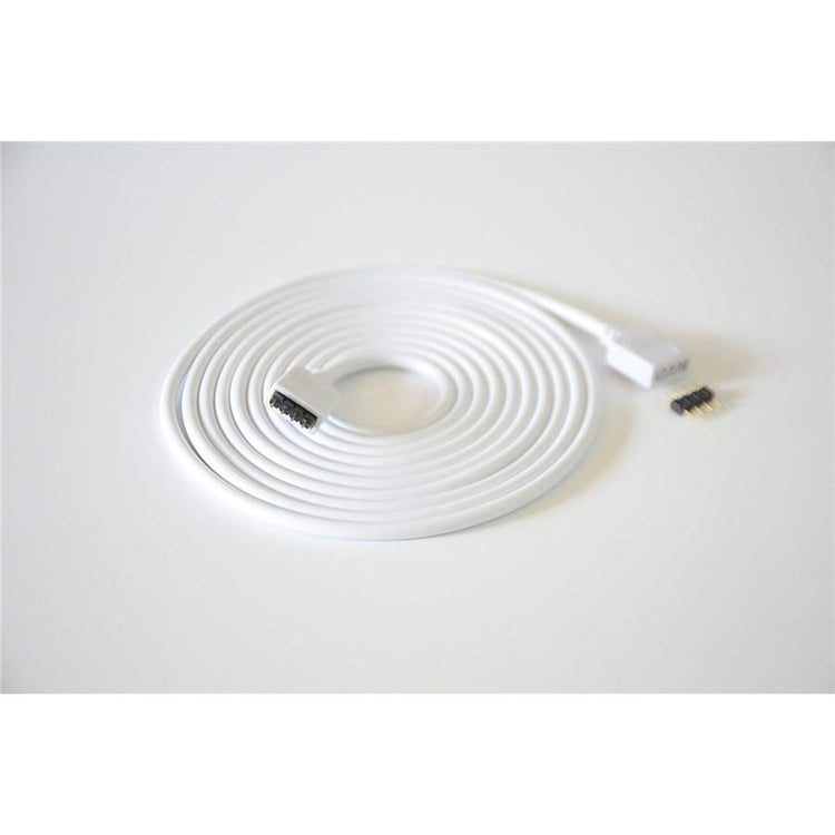 Extension RGB pour Rubans DEL 4 Broches 2M Blanc - Simple Boutique