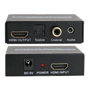 Extracteur Audio HDMI à HDMI & Audio SPDIF + 3.5mm + RCA + Coaxial - Simple Boutique