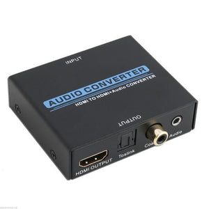 Extracteur Audio HDMI à HDMI & Audio SPDIF + 3.5mm + RCA + Coaxial - Simple Boutique
