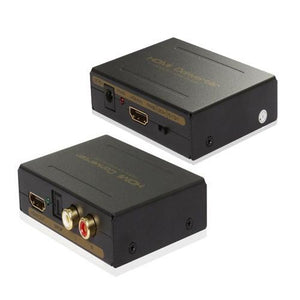 Extracteur audio HDMI à HDMI + Audio Toslink + Audio RCA - Simple Boutique