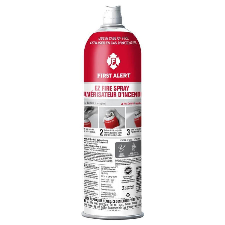First Alert - Purlvérisateur d'incendie, 414 ml, pour Usage Domestique - Simple Boutique