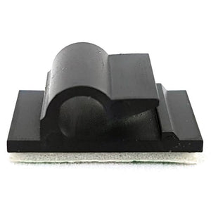Fixation Pour Attaches De Câbles Avec Adhésifs 13X21mm Noir Sac De 25 Pcs - Simple Boutique