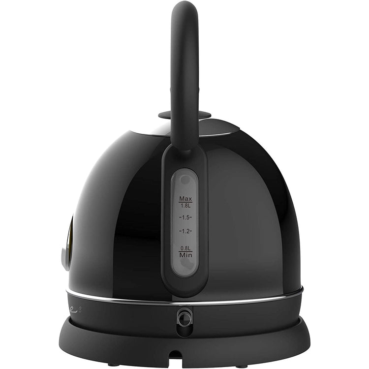 Frigidaire - Bouillioire Électrique en Acier Inoxydable, Capacité de 1.8 Litre, Style Rétro, Noir - Simple Boutique