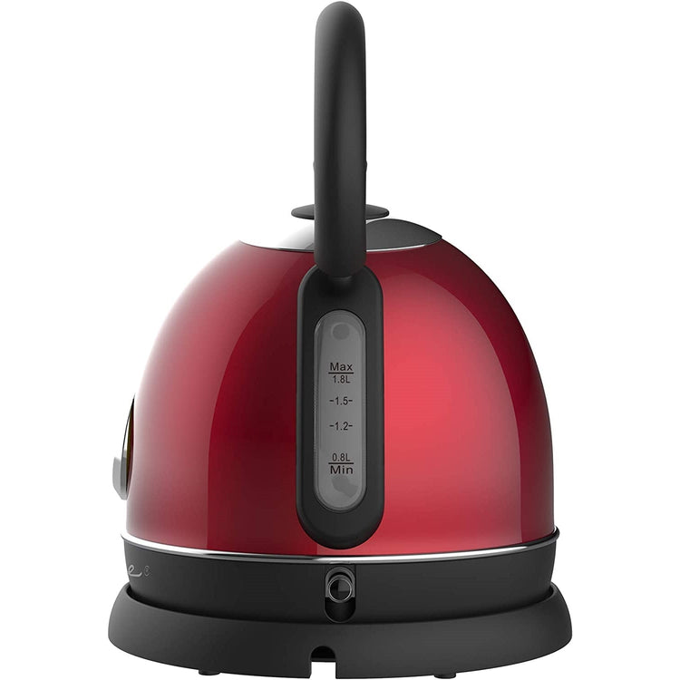 Frigidaire - Bouilloire Électrique en Acier Inoxydable, Capacité de 1.8 Litre, Style Rétro, Rouge - Simple Boutique