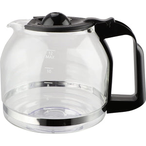 Frigidaire - Cafetière avec une Capacité de 12 Tasses, Fonction Anti-Goutte, Noir - Simple Boutique