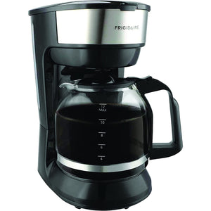 Frigidaire - Cafetière avec une Capacité de 12 Tasses, Fonction Anti-Goutte, Noir - Simple Boutique