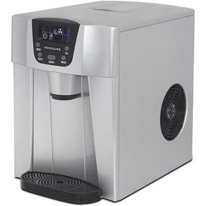 Frigidaire - Distributeur d'eau et Machine à Galçons Compacte, Réservoir de 2 Litres, Argenté - Simple Boutique