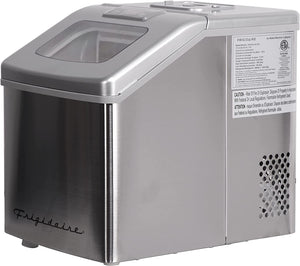 Frigidaire EFIC452-SS - Machine à glaçons compacte de comptoir 40 LBS en acier inoxydable avec fenêtre - Simple Boutique
