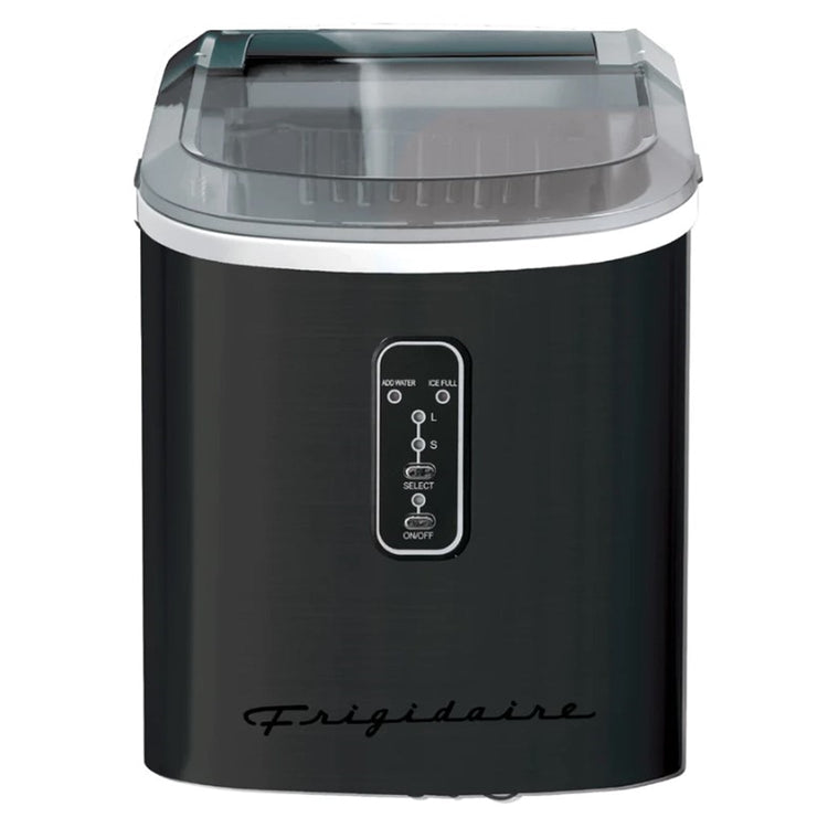 Frigidaire - Machine à Glaçon, Capactié de de Production de 26 Lbs, Acier Inoxydable Noir - Simple Boutique