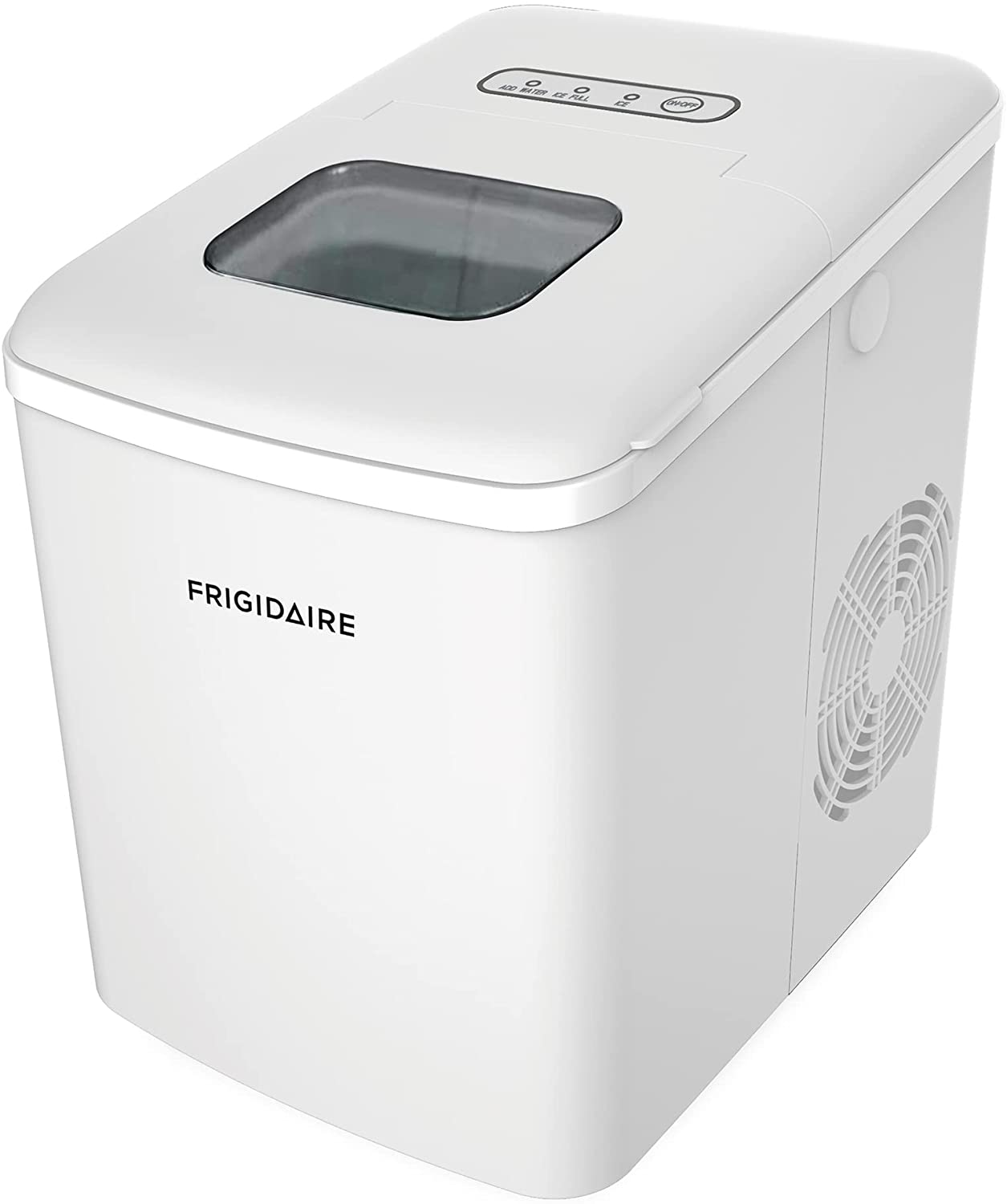 Frigidaire - Machine à Glaçon Compact de Comptoir, Capacité de Production 26Lbs par Jour, Blanc - Simple Boutique
