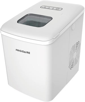 Frigidaire - Machine à Glaçon Compact de Comptoir, Capacité de Production 26Lbs par Jour, Blanc - Simple Boutique