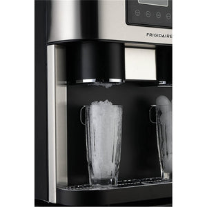 Frigidaire - Machine à Glaçons 3 en 1 avec Distributeur d'eau et Broyeur à Glace, Acier Inoxydable - Simple Boutique