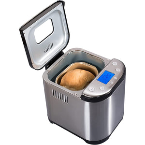 Frigidaire - Machine à Pain à 15 Réglages, Capacité de 900g, 710 Watts, Acier Inoxydable - Simple Boutique