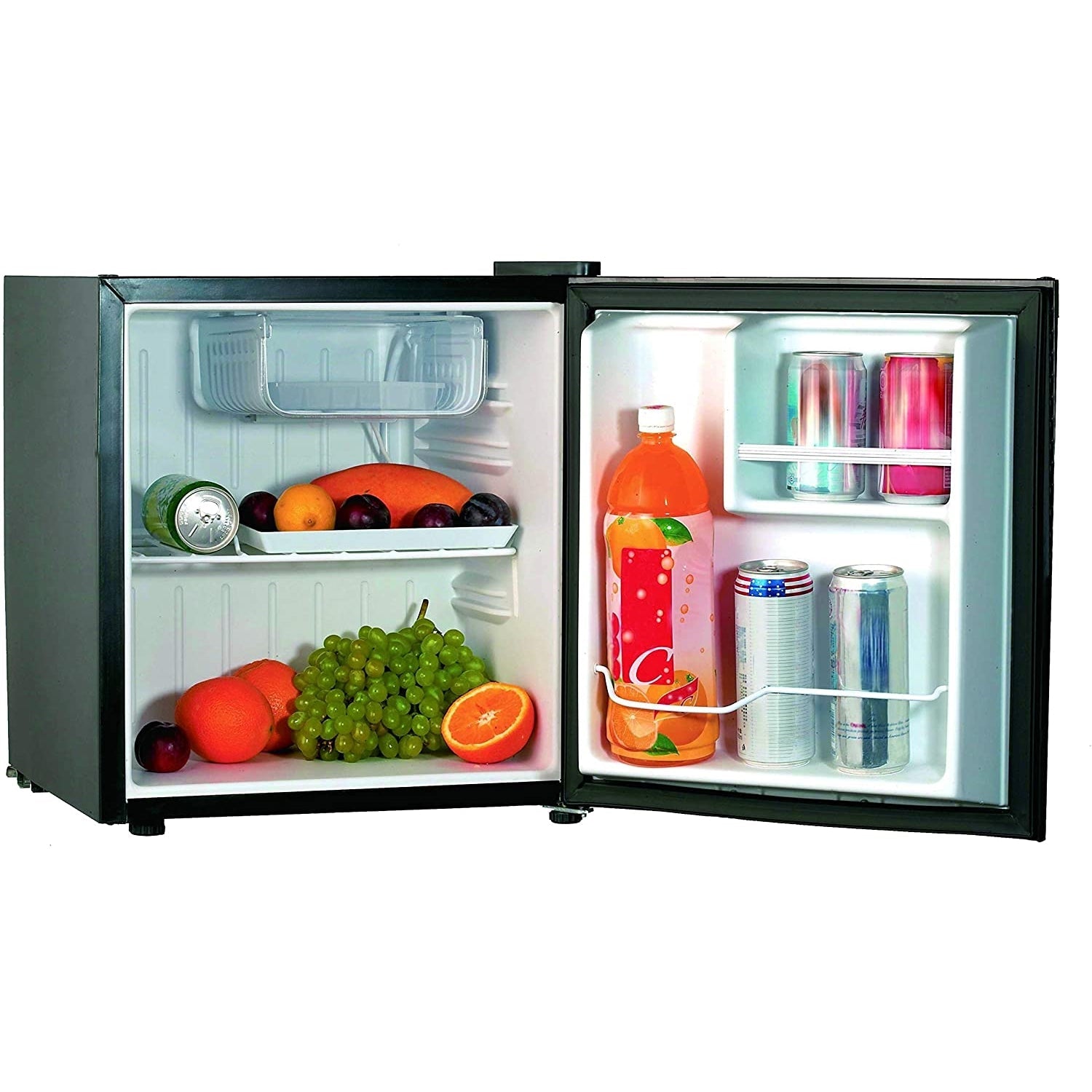 Frigidaire - Mini Réfrigérateur Compact, 1.6 Pied Cube, Style Rétro, Platine - Simple Boutique