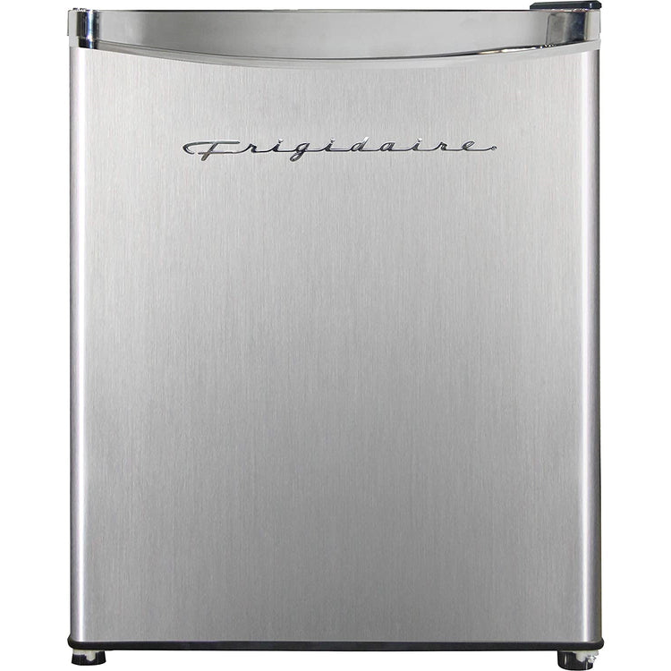 Frigidaire - Mini Réfrigérateur Compact, 1.6 Pied Cube, Style Rétro, Platine - Simple Boutique