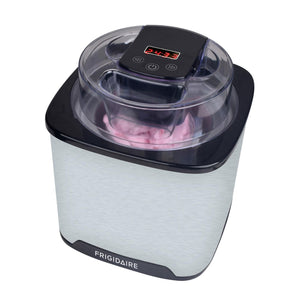 Frigidaire - Sorbetière / Machine à Crème Glacé, Capacité de 2 Pintes, Acier Inoxydable - Simple Boutique