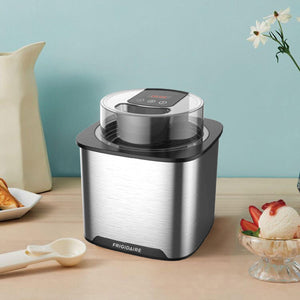Frigidaire - Sorbetière / Machine à Crème Glacé, Capacité de 2 Pintes, Acier Inoxydable - Simple Boutique
