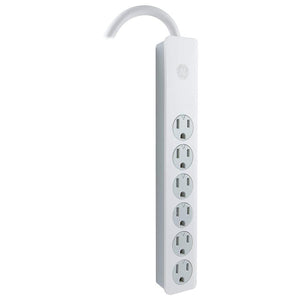 GE 33656 Protecteur de Surtension électrique 6 prises 450 joules - Simple Boutique