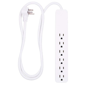 GE 37210 Protecteur de Surtension électrique 6 prises 840 joules - Simple Boutique