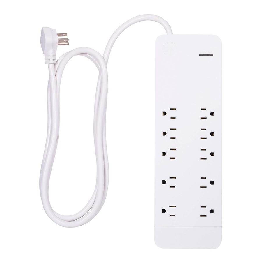 GE 38663 Protecteur de Surtension électrique 10 prises 2480 joules - Simple Boutique