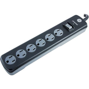 GE Protecteur De Surtension Électrique 6 Prises 1300 J 8Pi - Simple Boutique