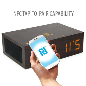 GOgroove GGBSTYM220BDUS Réveil Bluetooth sans fil avec chargeur USB, haut-parleur et micro - Simple Boutique
