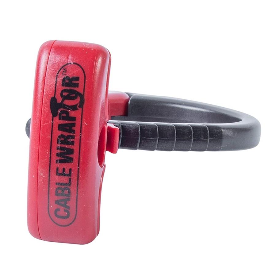 Gardner Bender CW-T4RR20 Enrouleur de câble extra-large 4 pouces noir et rouge - Simple Boutique