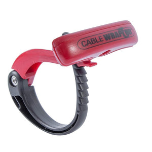 Gardner Bender CW-T4RR20 Enrouleur de câble extra-large 4 pouces noir et rouge - Simple Boutique