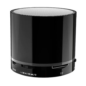 Gentek - Mini Haut-Parleur Bluetooth avec Lecteur de Carte Micro-SD, Noir - Simple Boutique