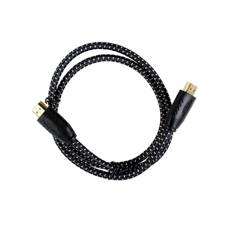 GlobalTone - Cable HDMI 2.1, Certifié 8K , Ultra Haut Débit, 48 Gbps, UHD, HDR, 30 AWG, Longeur de 3 Pieds, Noir - Simple Boutique