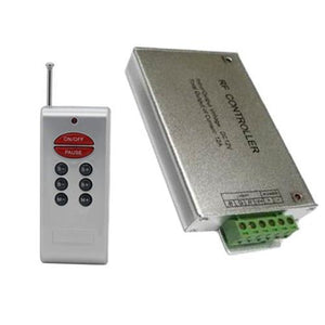 GlobalTone Controleur LED RGB avec télécommande RF 8 boutons 12v 12A - Simple Boutique