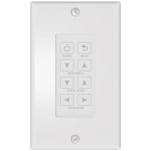 GlobalTone Contrôleurs de DEL mural sans fils RGB (Mode, Vitesse, Luminosité) - Simple Boutique