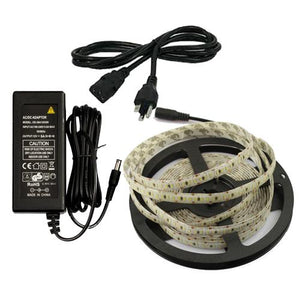 GlobalTone Ensemble Complet de Rubans de Lumières LED Blanc Froid IP65 5050 60 LEDS/M - Simple Boutique