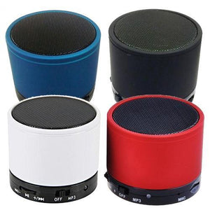 GlobalTone Haut-parleur Bluetooth portatif Haute Performance +MicroSD - 4 Couleurs Au Choix - Simple Boutique