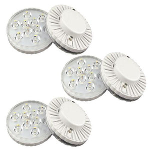 GlobalTone Lumière LED sous armoire avec support 6500k, 5W, DC12V Blanc 3PK - Simple Boutique