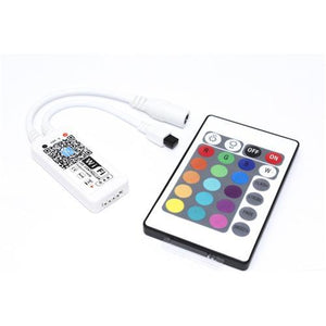 GlobalTone Mini Contrôleur De DEL RGB Wifi Télécommande - Simple Boutique