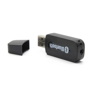 GlobalTone Récepteur de musique Bluetooth Noir - Simple Boutique