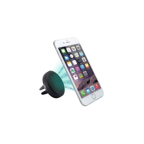 GlobalTone Support De Grille Ventillation Pour Téléphone Cellulaire Avec Aimant Noir - Simple Boutique