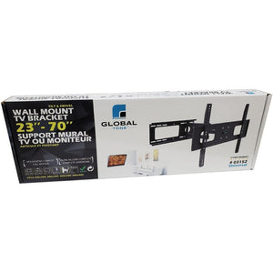 GlobalTone Support Mural Universel à 1 Bras Articulé LED LCD PLASMA 27'' à 70'' - Simple Boutique